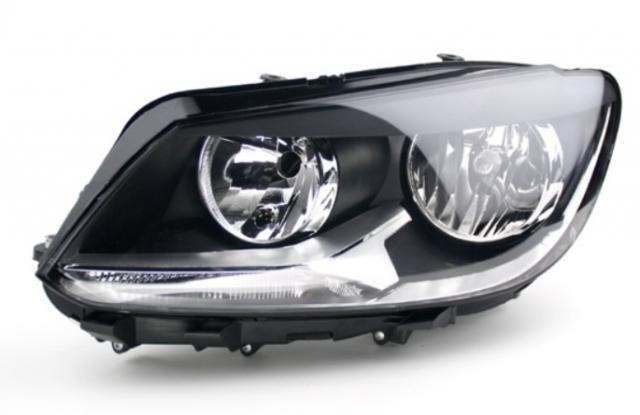koplamp, H7+H15, elektr verstelb, incl stelmotortje, links VW Ca