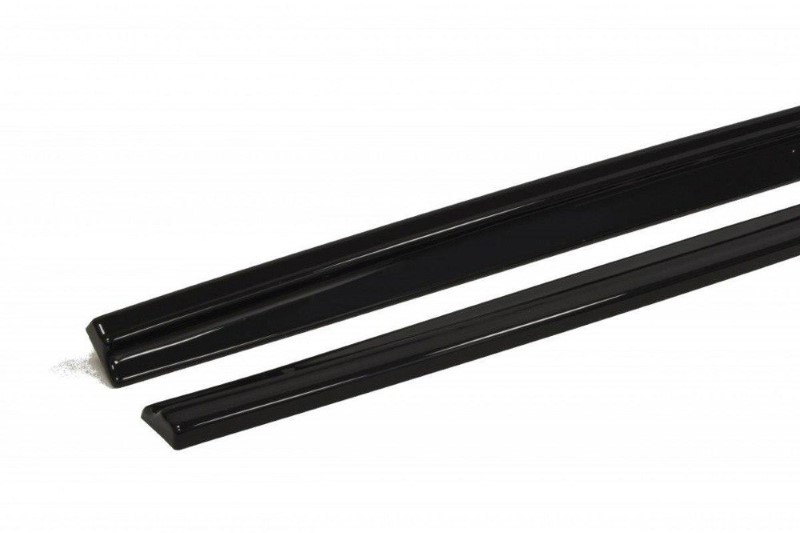 Zijskirts Diffusers Ford Focus ST Mk2 FL Glanzend Zwart