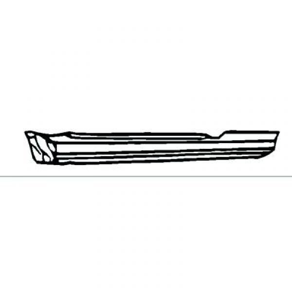 Dorpel rechts CORSA B 93-00 2 DEURS