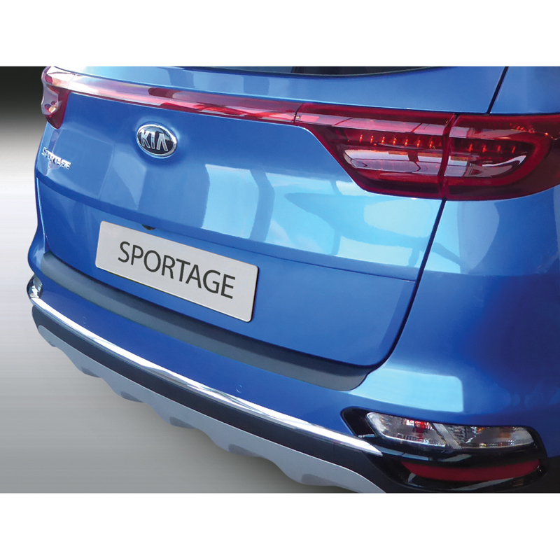 ABS Achterbumper beschermlijst  Kia Sportage IV Facelift 9/2018-2021 Zwart