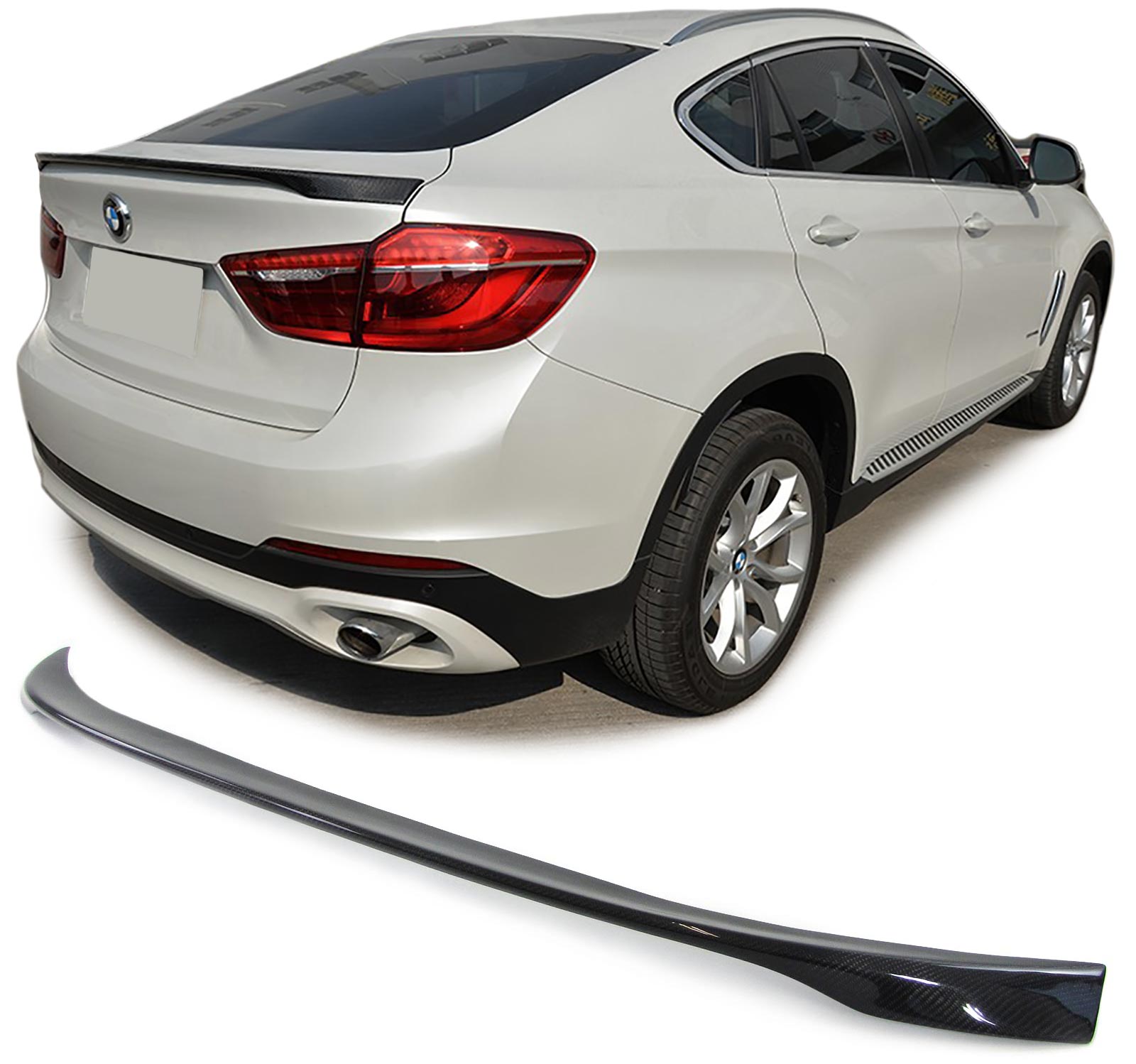 Achterklep Spoiler BMW X6 F16 Carbon