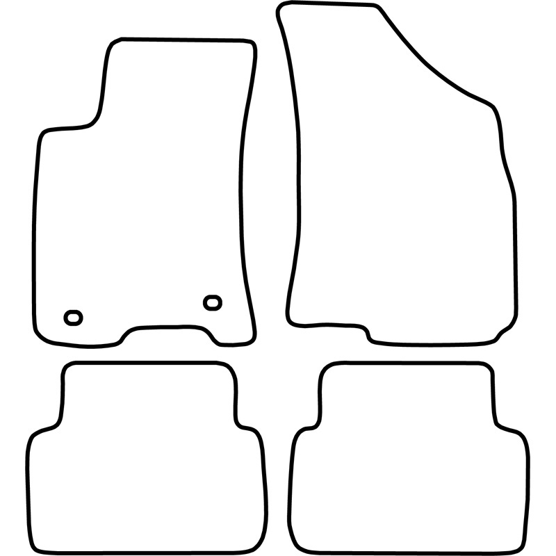 Automatten Velours  Daewoo Lanos 1997-2003