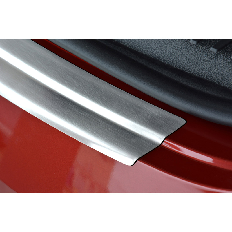 RVS Achterbumperprotector  Seat Leon 5F 5 deurs 2013-2020 'Ribs'