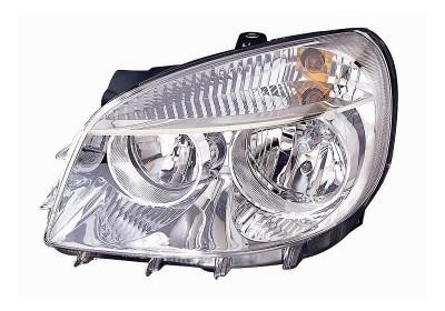 koplamp, H7+H7, elektr verstelb, incl stelmotortje, links Fiat D
