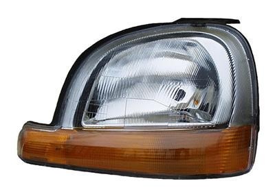 koplamp, H4, elektr verstelb, rechts Renault Kangoo, 1998-2003