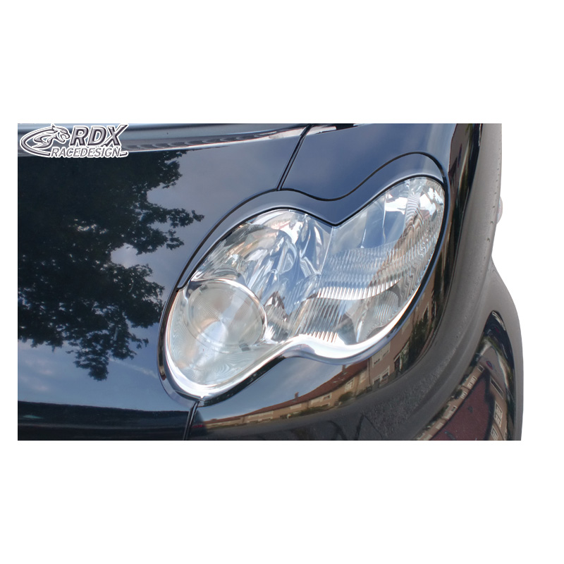 Koplampspoilers  Smart C450 Facelift 2003-2007 (ABS)