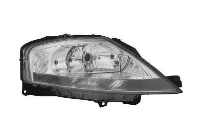 koplamp, Carello, H7+H1, elektr verstelb, incl stelmotortje, lin