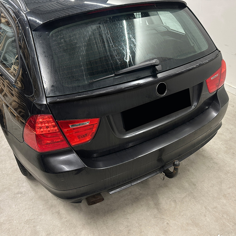 Onderste achterspoiler  BMW 3-Serie E91 Touring 2005-2012 (ABS Glanzend zwart)