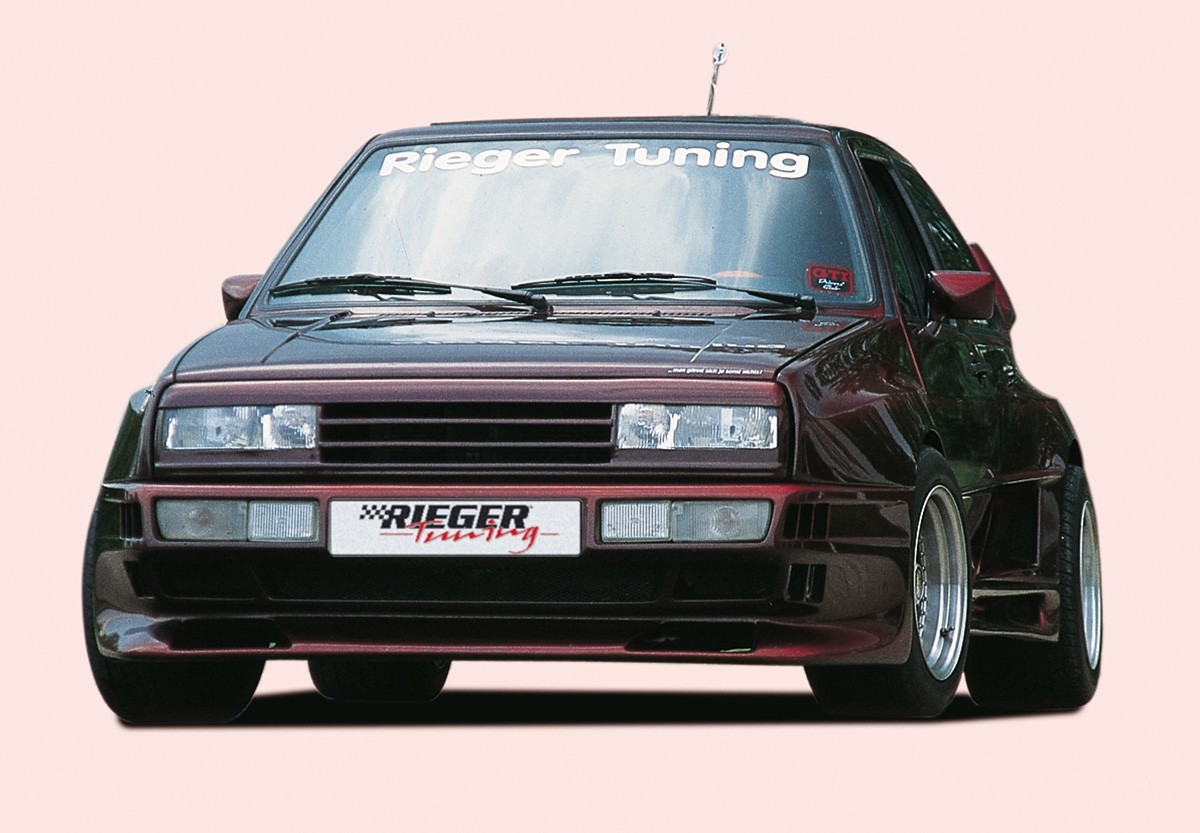 Voorbumper Breedversie ll VW Golf II Polyester Rieger