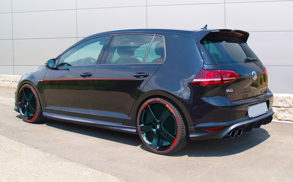 Spoiler VW Golf 7 R / R Line / GTI / GTD / GTE en E-Golf Oettinger