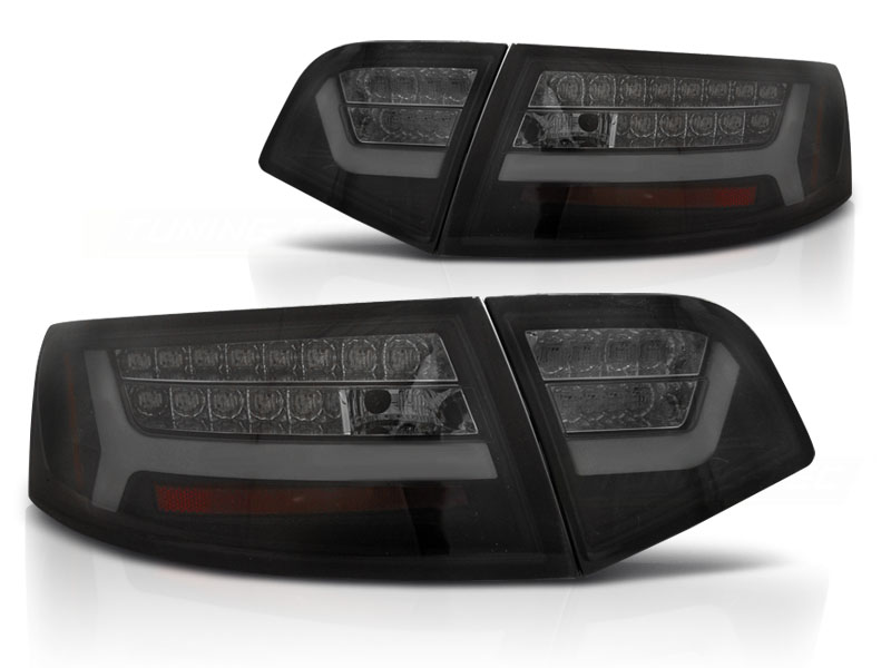 Achterlichten Audi A6 4F 08-11 sedan Tube Dynamisch smoke