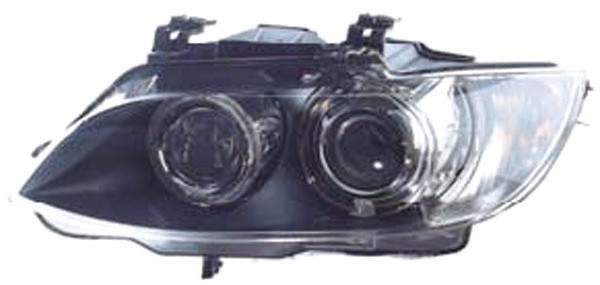 XENONKoplamp rechts BMW E92/E93. 06->> D1S+H8+H3 ZWART RAND