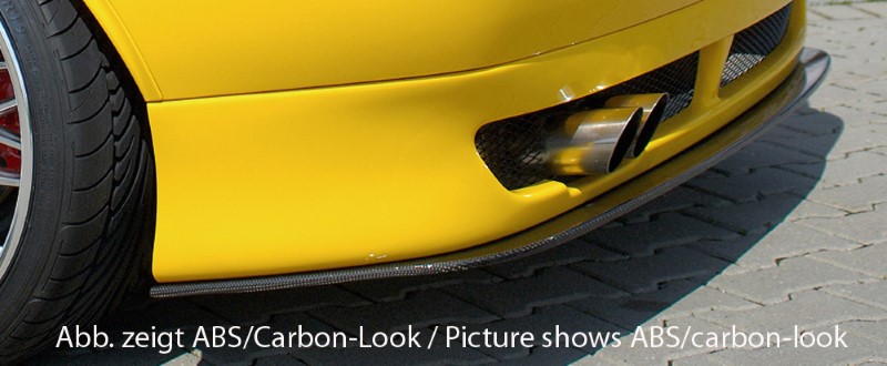 Spoilerzwaard Achterbumper Diffusor Mercedes SLK vanaf model 00 Rieger