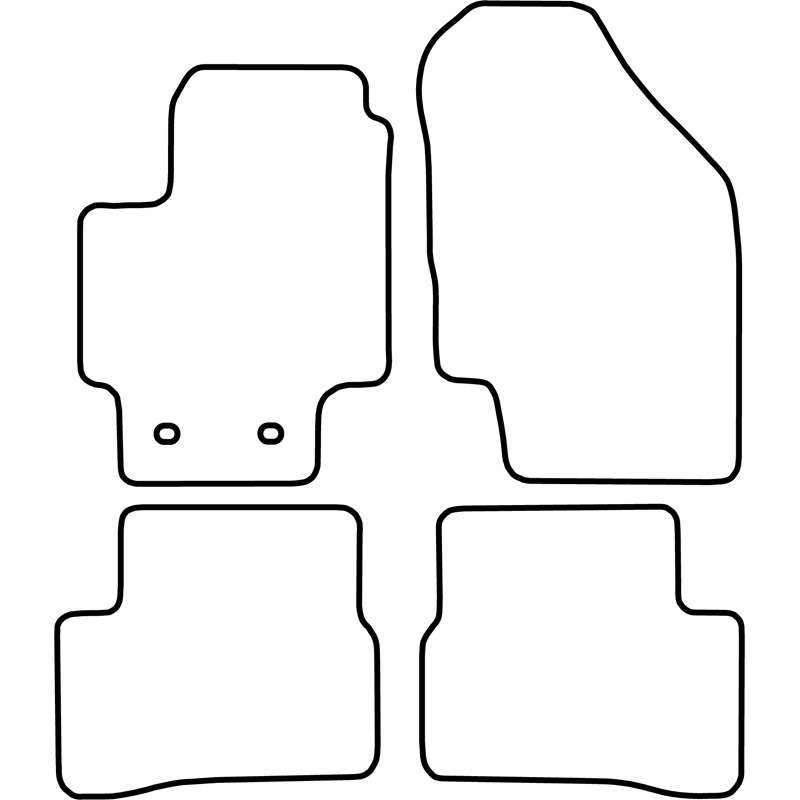 Automatten  Hyundai Accent 2006-2009