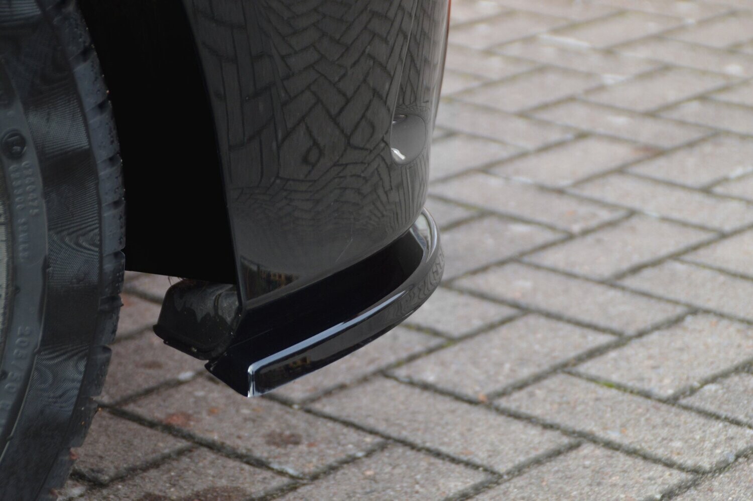 Achterskirt zijdelen MB A-Klasse W176 AMG-Line MOPF 2015-