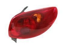 achterlicht, zonder fittingdeel, links, 05/2003-Peugeot 206, 199