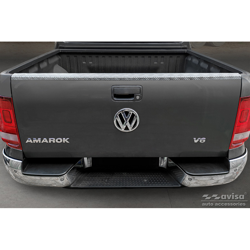 Aluminium Pickup Achterklep beschermlijst  Volkswagen Amarok 2010- Zilver