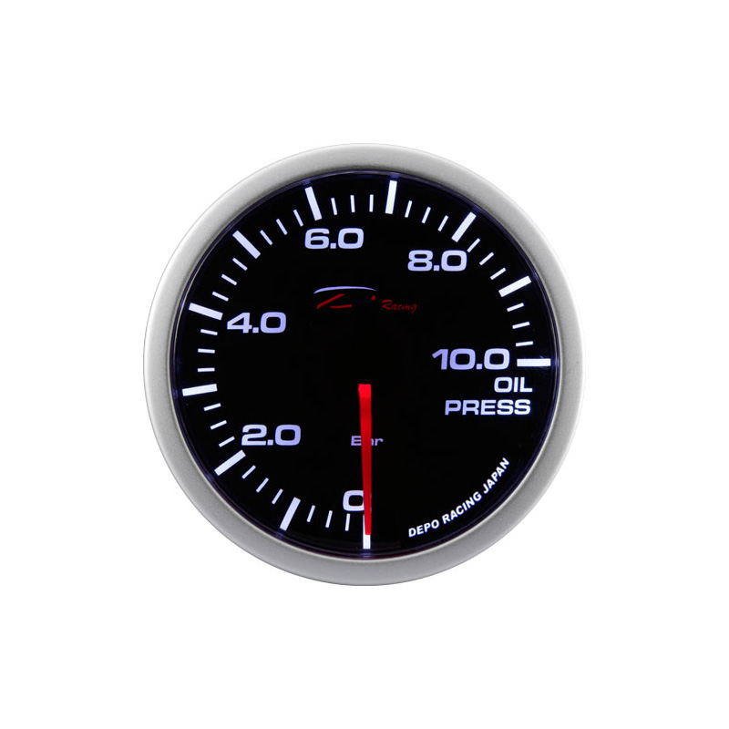 Depo Racing WA-Series Instrument - Oliedruk 0,0>10,0 bar - 52mm