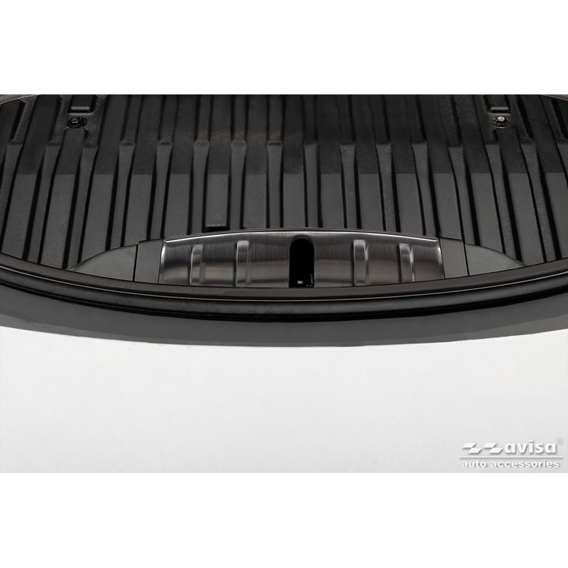 Staal Voorste (Frunk) Kofferbak beschermlijst  Tesla Model 3 2019-2023 - Zwart