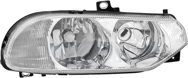 Koplamp rechts ALFA ROMEO 156 97-03 CARELLO H7+H1