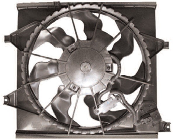 Aircofan KIA SOUL 09->> 390mm 1.6I-16V + A /C
