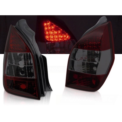 Achterlichten Citroen C2 03-08 Rood/Smoke