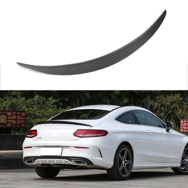 Carbon Achterklep spoiler Mercedes W205 C-Klasse Coupe