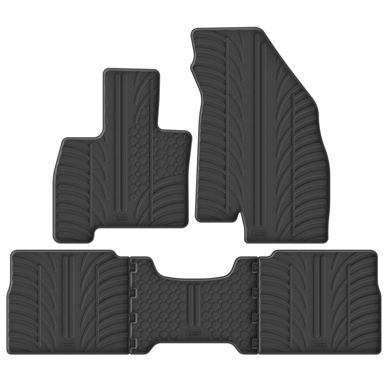 Gledring Rubbermatten  Jaecoo 7 SHS (PHEV) 2024- (T profiel 5-delig + montageclips)