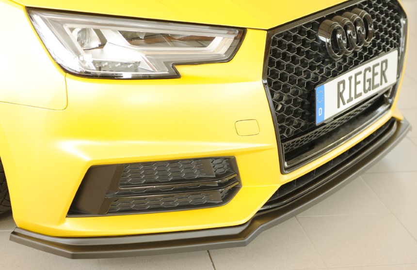 Voorspoiler Audi A4/S4 B9 Rieger