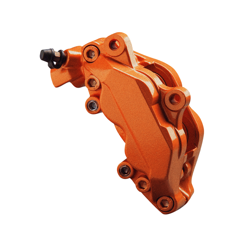 Foliatec Remklauwlakset - cosmic orange metallic - 3 Componenten