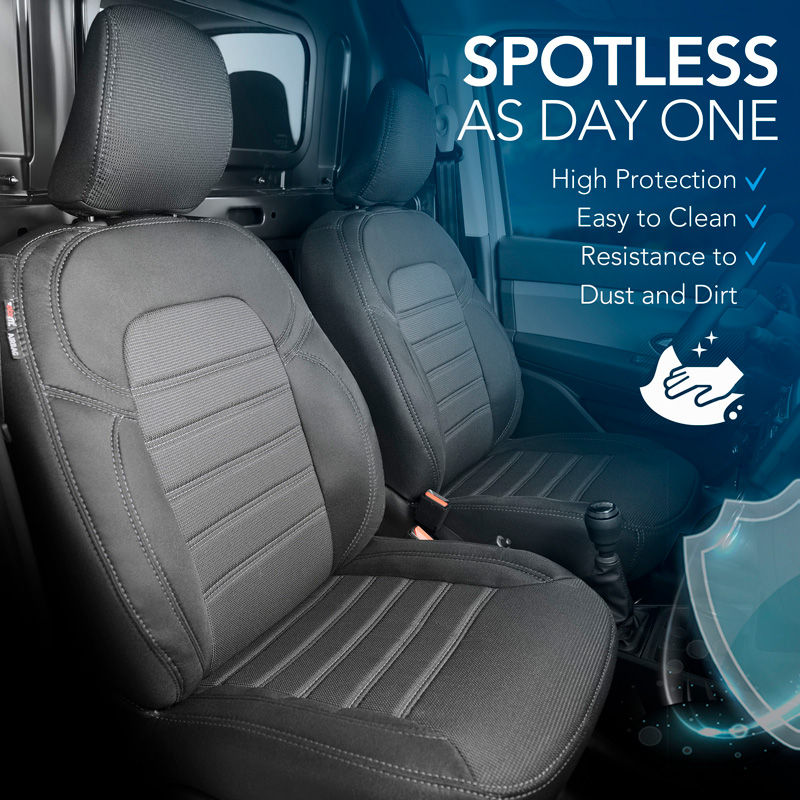 Original Design Stoffen Stoelhoezenset 1+1  Ford Transit Connect 2007-2014