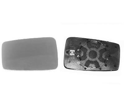spiegelglas, bol glas, verwarmd, rechts Audi 80, 1991-1994