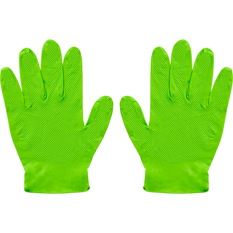 Gripp-It nitril handschoenen - maat M - Groen - dispenserdoos à 50 stuks