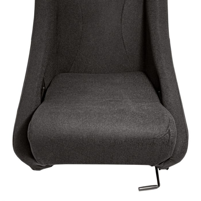 Sportstoel 'BH' - Zwart - Vaste rugleuning - incl. sledes