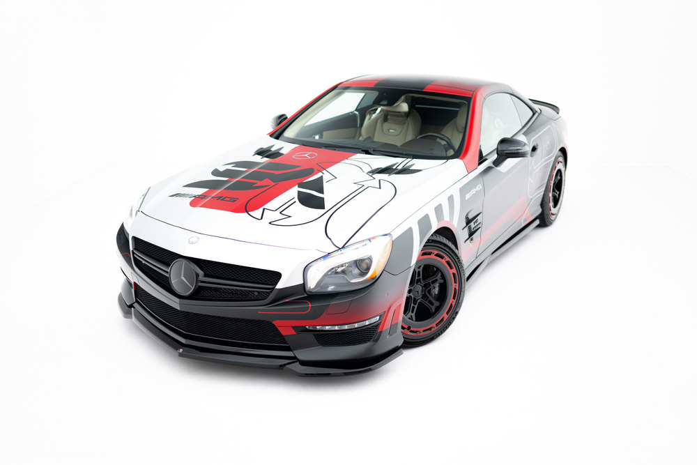 Voorspoiler V.2 Mercedes-Benz SL63 AMG R231 Maxton