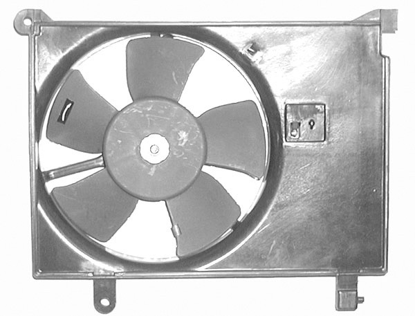 VOOR ZET FAN COMPLEET Chevrolet Lanos 97->> voor AIRCO