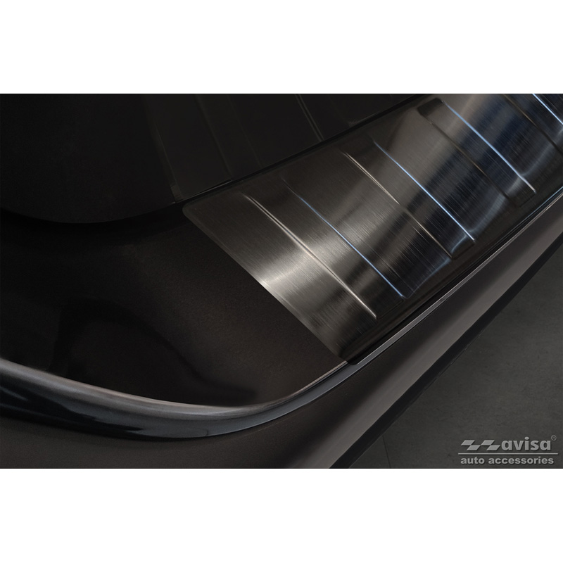 Zwart RVS Achterbumperprotector  Subaru Outback (BT) 2020- 'Ribs'