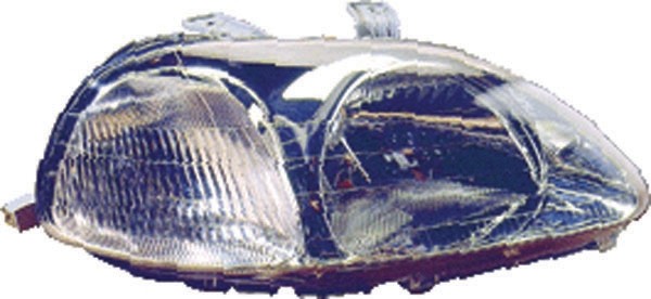 Koplamp rechts CIVIC 95-98 DEPO