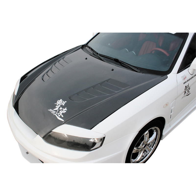 Chargespeed Motorkap  Hyundai Coupe GK 2002- + Luchtinlaten (FRP)