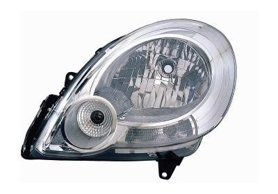koplamp, H4, elektr verstelb, incl stelmotortje, links Renault K