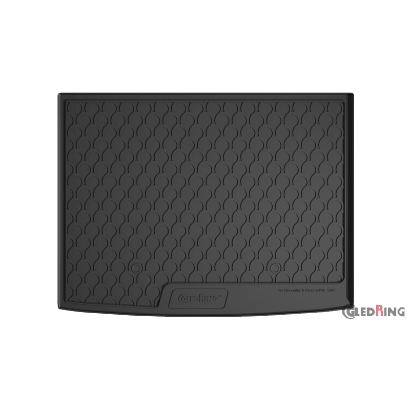 Rubbasol (Rubber) Kofferbakmat  Mercedes B-Klasse W246 2011-2019 (Hoge variabele laadvloer)