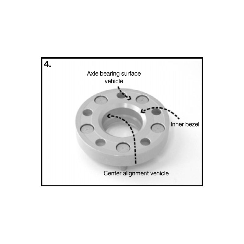 H&R DRM Steekadapter-systeem 25mm M14x1.50 - 5x100->5x130 - 57,1mm->71,6mm