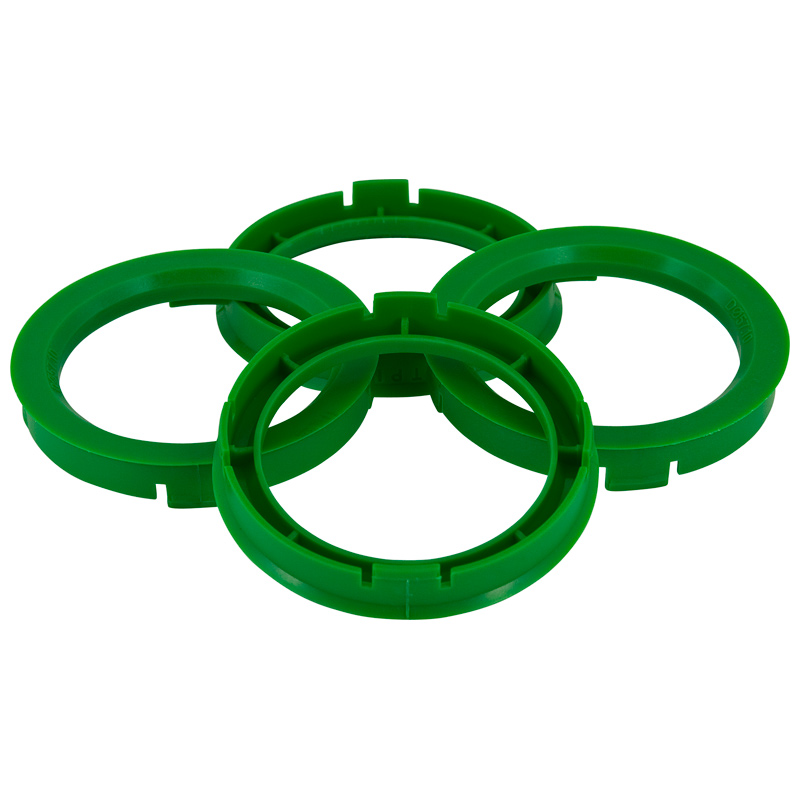 Set TPI Centreerringen - 63.3->57.1mm - Groen