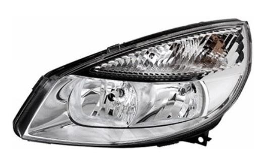 koplamp, Hella, H7+H1, elektr verstelb, rechts,-07/2006 Renault