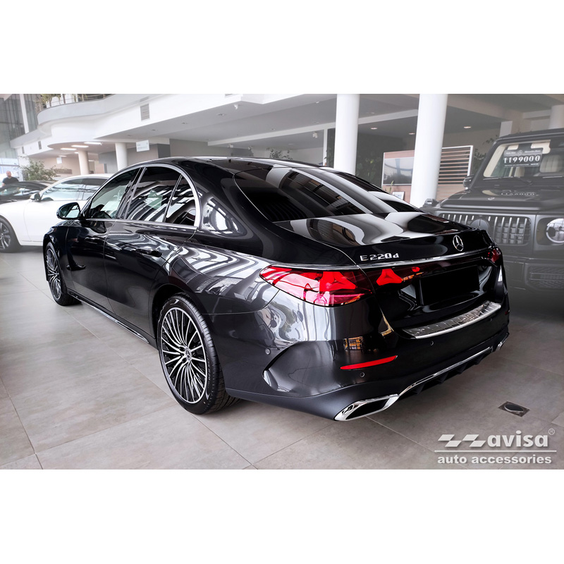 RVS Achterbumperprotector  Mercedes E-Klasse W214 Sedan 2023- 'Ribs'