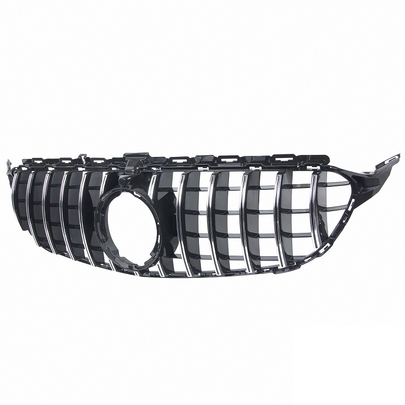 Grill Mercedes W205 Facelift 18-.. Zwart Chroom GT Look Camera