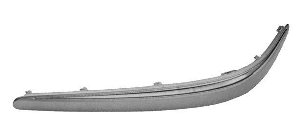 Bumper hoek Chroom rechts W211 02-06 ELEGANCE/AVANTGARDE