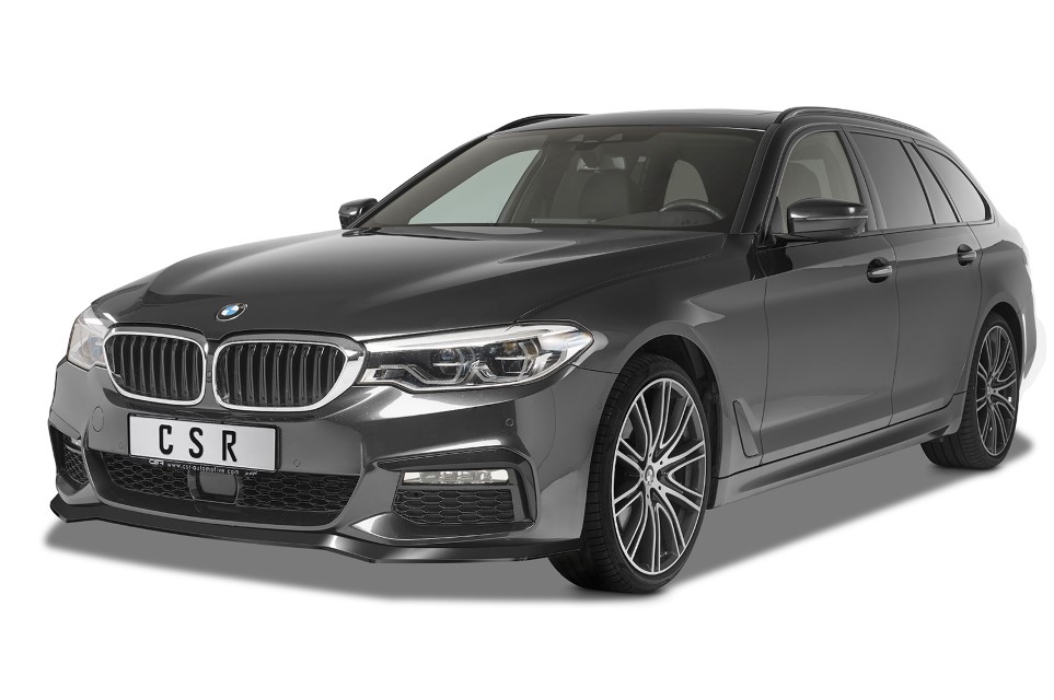Voorspoiler BMW 5-Serie G30 M-Pakket CSR Glans Zwart