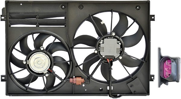 Aircofan VW+AUDI 04-10 360/295mm Audi A3 8PSEAT+SKODA +A/C