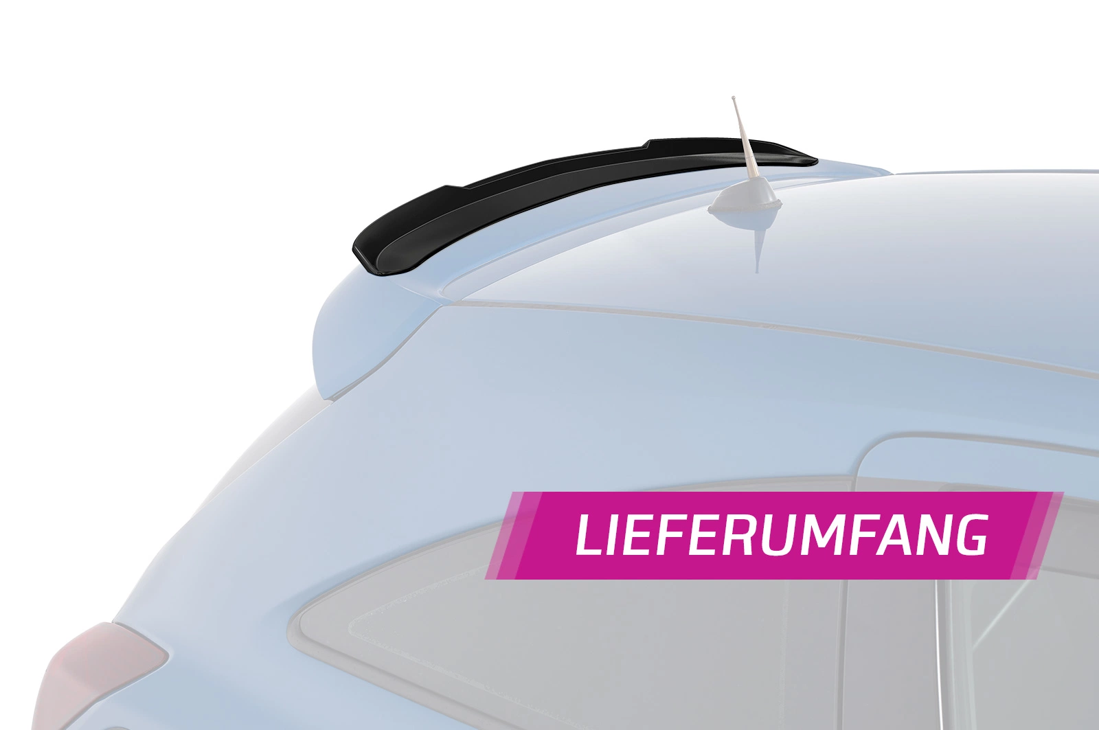 Achterspoiler Opel Corsa D OPC (03/2007–10/2014) Glans Zwart – CSR Automotive